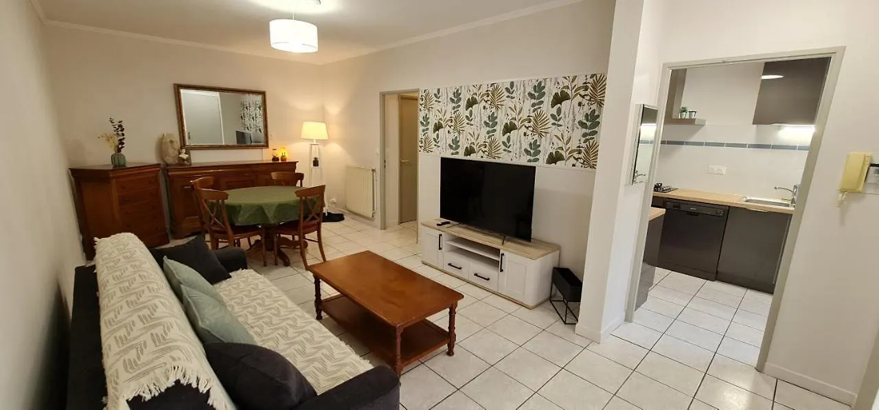 T2 55M² Tout Confort Avec Jardin. Cuisine Et Equipements Neufs. Wifi Tv Parking 발마