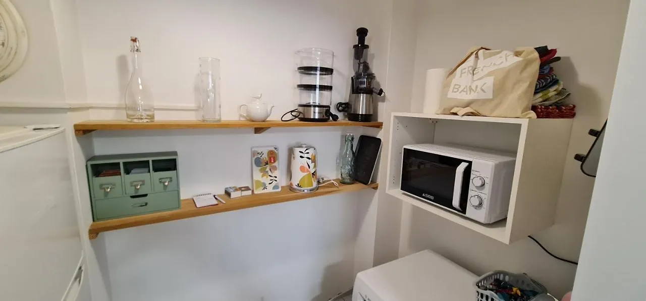 아파트 T2 55M² Tout Confort Avec Jardin. Cuisine Et Equipements Neufs. Wifi Tv Parking 발마 프랑스
