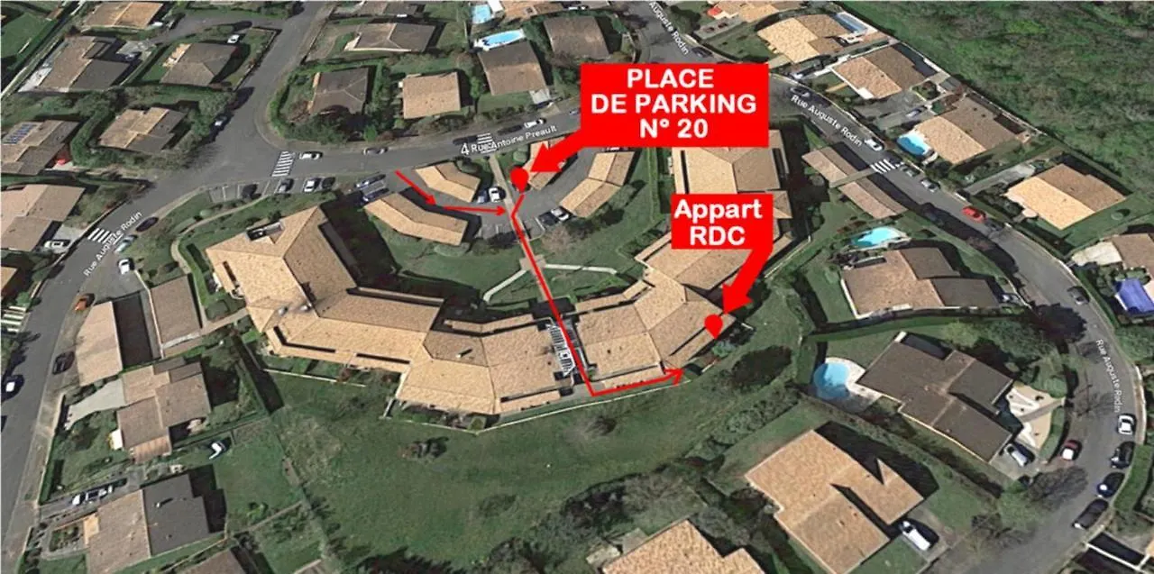 T2 55M² Tout Confort Avec Jardin. Cuisine Et Equipements Neufs. Wifi Tv Parking 발마